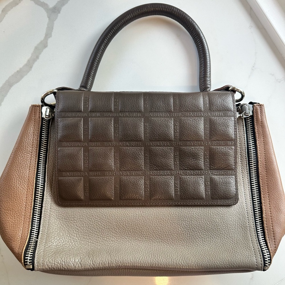 Beautiful Barbara Rihl Crossbody Leather Bag